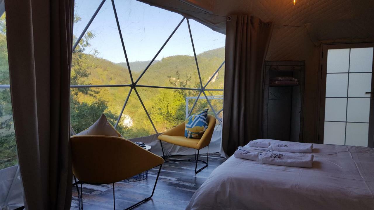 Glamping Georgia Krikhi Hotel Ambrolauri Ngoại thất bức ảnh